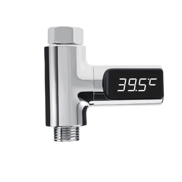 LED Shower Water Temperature Gauge – Visible Child Safety Temperature Meter for Bathing - Image 2