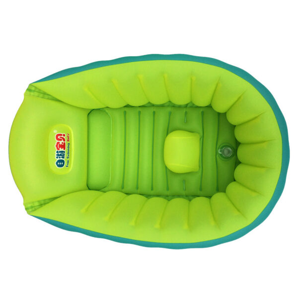 Inflatable Baby Bath Tub – Foldable Newborn Flower Design Bathtub for Infant Bathing - Image 2