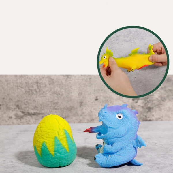 Flip Dinosaur Egg Music Toy – Fun Decompression & Stress Relief Pinch Toy for Kids - Image 6