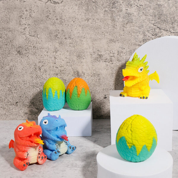 Flip Dinosaur Egg Music Toy – Fun Decompression & Stress Relief Pinch Toy for Kids