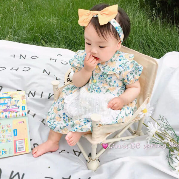 Portable Folding Baby Dining Chair – Multifunctional Safety Camping & Outdoor Feeding Seat for Kids - Image 5