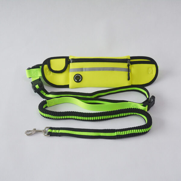 Pet Waist Bag Sports Traction Rope Reflective Waterproof Running Traction Rope - Image 3