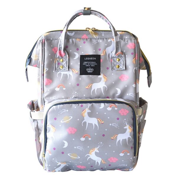 Fashion Mummy Maternity Nappy Bag – Stylish Large Capacity Diaper Bag for Moms - Image 9