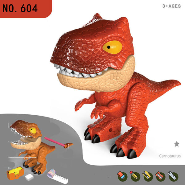 Dinosaur Stationery Set for Kids – Fun Animal Simulation Toy with Assembly Features - Image 6