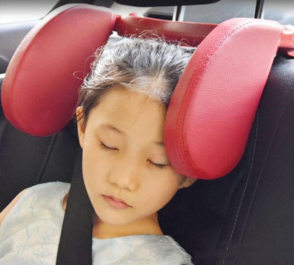Child Car Rear Headrest Pillow – Cervical Support & Safety Seat Sleeping Cushion
