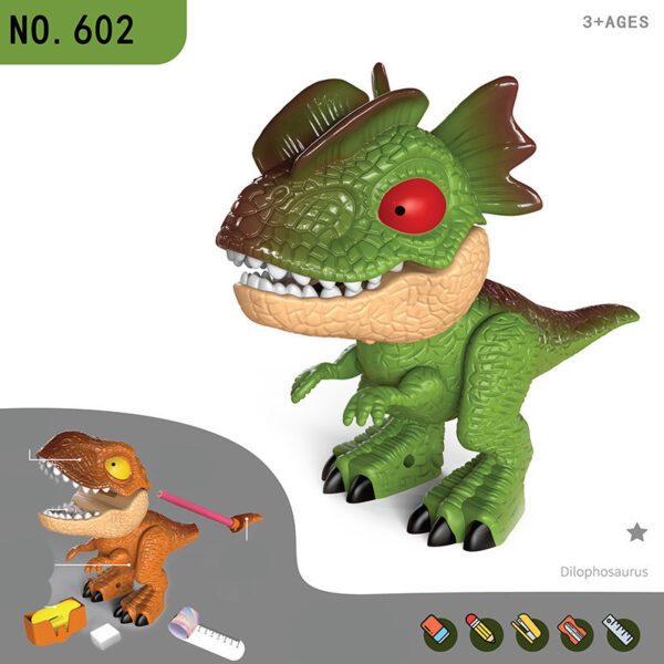 Dinosaur Stationery Set for Kids – Fun Animal Simulation Toy with Assembly Features - Image 8