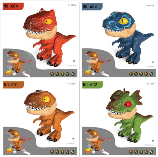 Dinosaur Stationery Set for Kids – Fun Animal Simulation Toy with Assembly Features - Image 5
