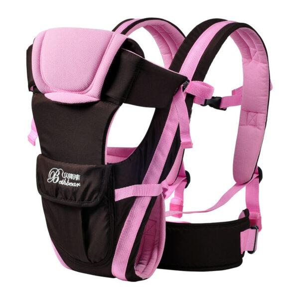 Double Shoulder Baby Carrier – Comfortable Mother & Child Travel Sling for Newborns - Image 2