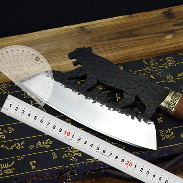 Forged Knife Meat Cleaver Slaughter Sharp Figured Vegetable Cutter Kitchen Cooking Tools - Image 5