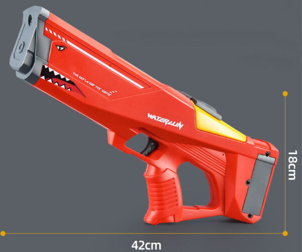 Electric Water Gun for Kids – High-Pressure Shark Toy for Outdoor Summer Water Fights & Pool Parties - Image 10