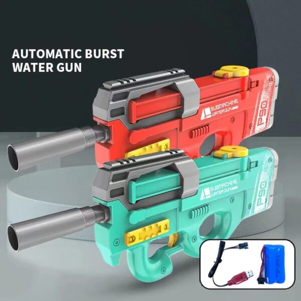 Electric Water Gun for Kids – High-Pressure Shark Toy for Outdoor Summer Water Fights & Pool Parties - Image 8