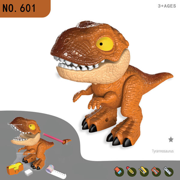 Dinosaur Stationery Set for Kids – Fun Animal Simulation Toy with Assembly Features - Image 3