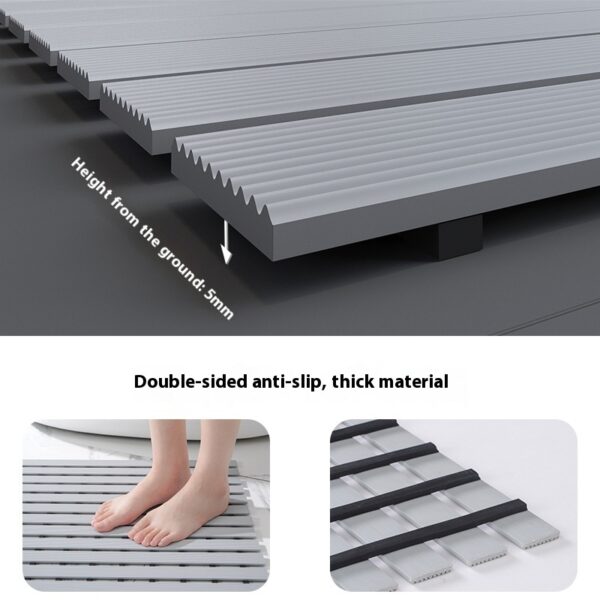 TPE Hotel Bathroom Non-slip Mat Shower Room Bath - Image 4