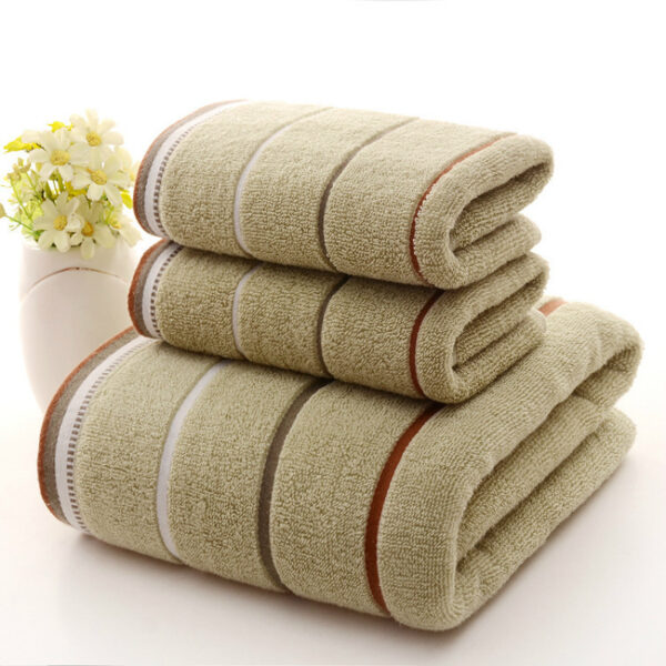 Cotton Three-piece Towel Veneer Cloth Thickened Hotel Bath Towel Embroidery - Image 10