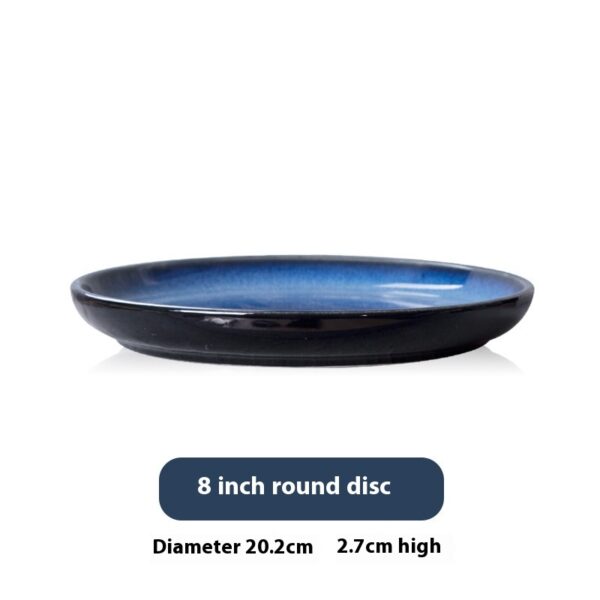 Ceramic Plate Meal Tray Dish Creative Deep Plates Tableware - Image 5