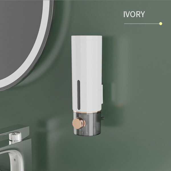 450ml Manual Wall Mounted Bathroom Liquid Soap Dispenser Washing Hand Sanitizer Family Hotel Shower Gel Bathroom Accessories - Image 5