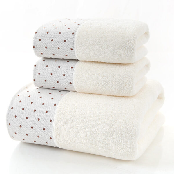 Cotton Three-piece Towel Veneer Cloth Thickened Hotel Bath Towel Embroidery - Image 8