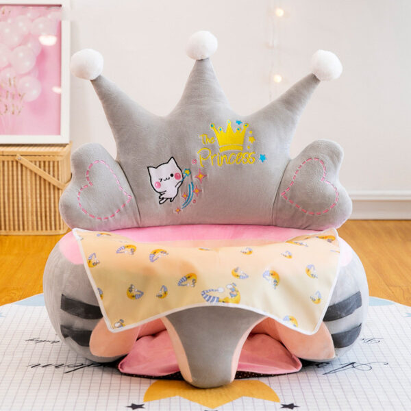Baby Support Sofa Seat – Plush Washable Chair for Toddlers Learning to Sit - Image 5
