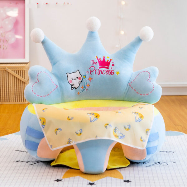 Baby Support Sofa Seat – Plush Washable Chair for Toddlers Learning to Sit - Image 2
