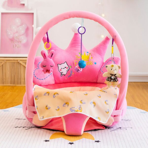 Baby Support Sofa Seat – Plush Washable Chair for Toddlers Learning to Sit - Image 4