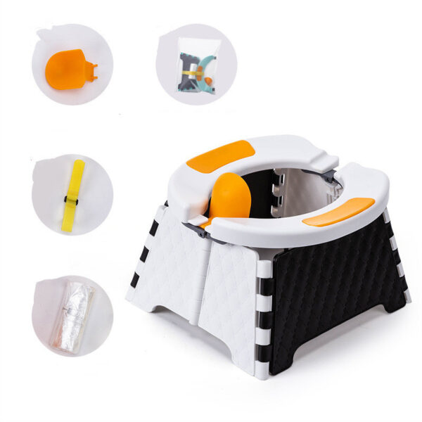 Portable Toddler Potty Training Seat – Foldable Travel Toilet for Kids & Babies - Image 6