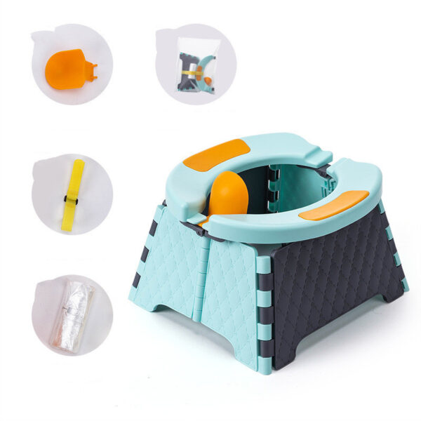 Portable Toddler Potty Training Seat – Foldable Travel Toilet for Kids & Babies - Image 5