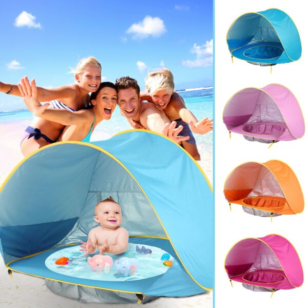 Baby Beach Tent – UV Protection Pop-Up Sun Shelter for Kids, Waterproof & Easy to Fold