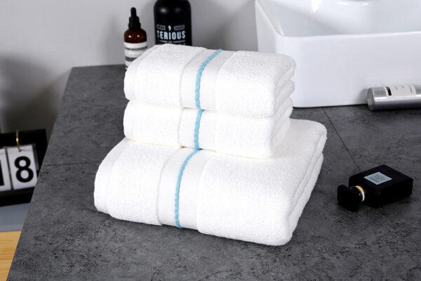 24 Style Premium Cotton Hand Towel Hotel Swimming Towel - Image 8