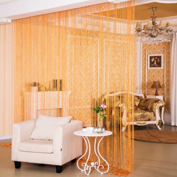 Door Curtain Dilver Thread Curtain Partition Curtain Hanging Curtain Window Screen - Image 10