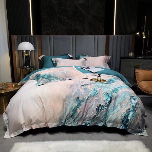 High-End Hotel European-Style Cotton Bedding - Image 5