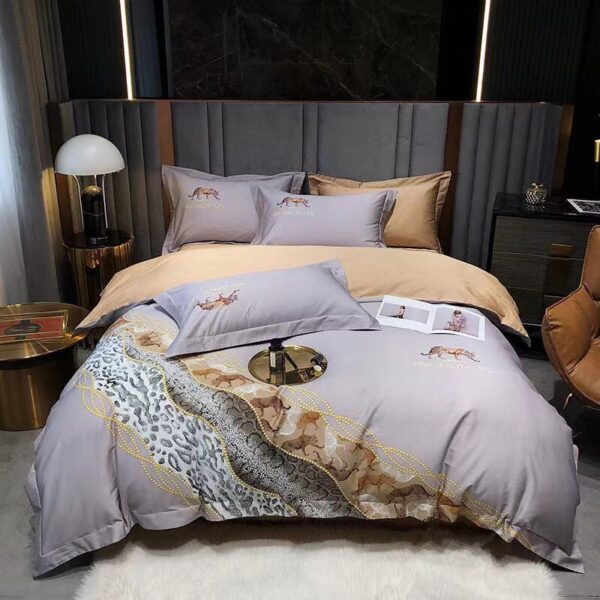 High-End Hotel European-Style Cotton Bedding - Image 4