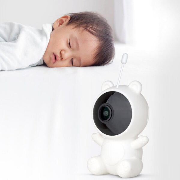 Smart Baby Monitor 1080P HD – WiFi Camera with Night Vision, Motion Detection & Two-Way Audio