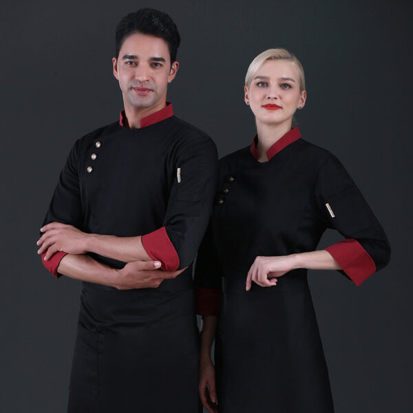 Hotel Chef Clothing Hotel Back Work Clothes - Image 3