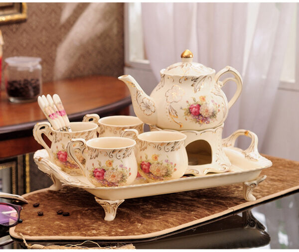Ceramic Scented Teapot Heat-resistant Candle Heating - Image 2