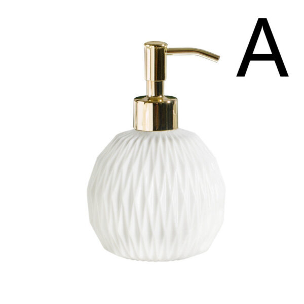 Nordic Bathroom Wash And Embossed Hotel Mouthwash Cup Set - Image 2