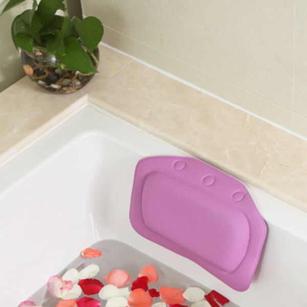 The top PVC foam bath tub bath pillow pillow pillow spot wholesale Hotel - Image 3