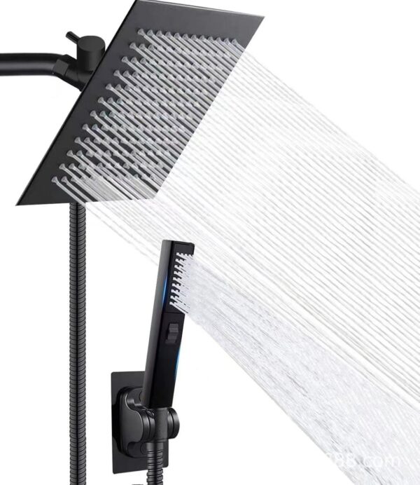Bathroom Stainless Steel Pressurized Shower Head Set - Image 6