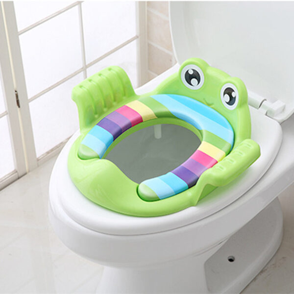 Baby & Toddler Toilet Training Seat – Non-Slip Soft Potty Seat for Children - Image 9