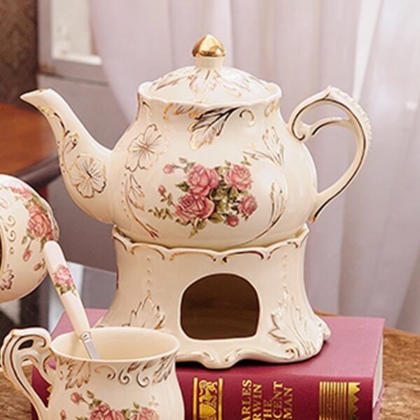 Ceramic Scented Teapot Heat-resistant Candle Heating - Image 4