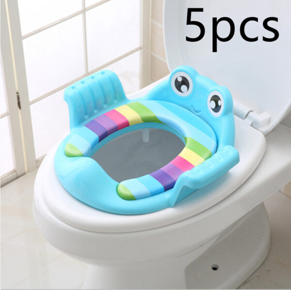 Baby & Toddler Toilet Training Seat – Non-Slip Soft Potty Seat for Children - Image 5