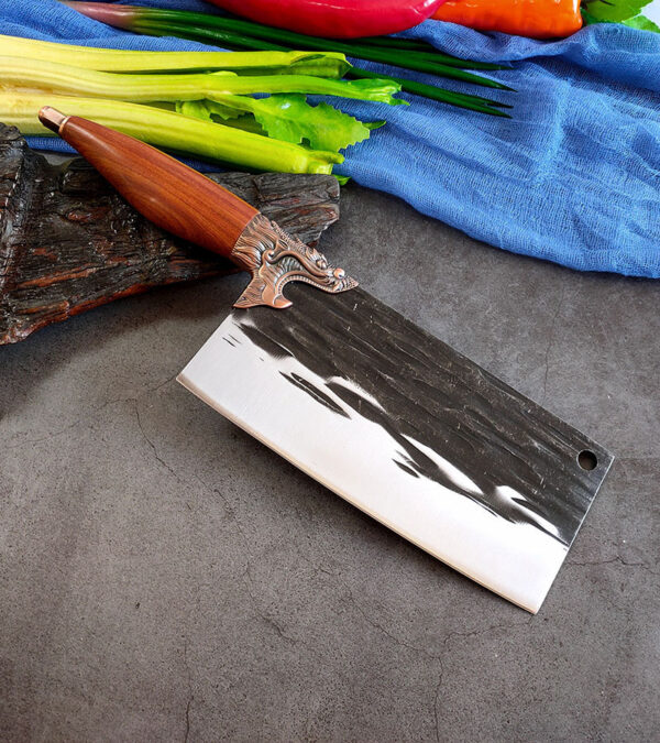 Forged Hammer Cut Knife Hotel Household - Image 3