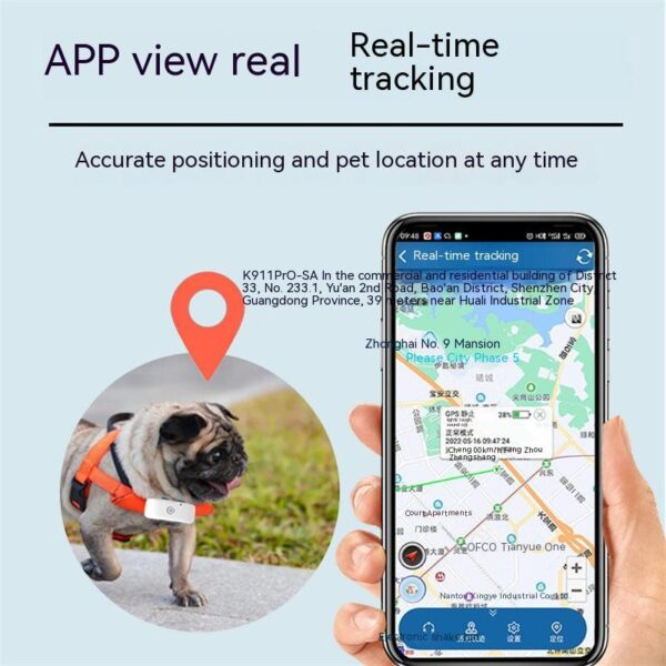 4G Pet Locator GPS BeiDou Dogs And Cats Sheep Anti-lost Waterproof Collar Remote Positioning Tracker - Image 3