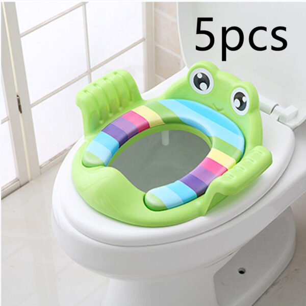 Baby & Toddler Toilet Training Seat – Non-Slip Soft Potty Seat for Children - Image 10