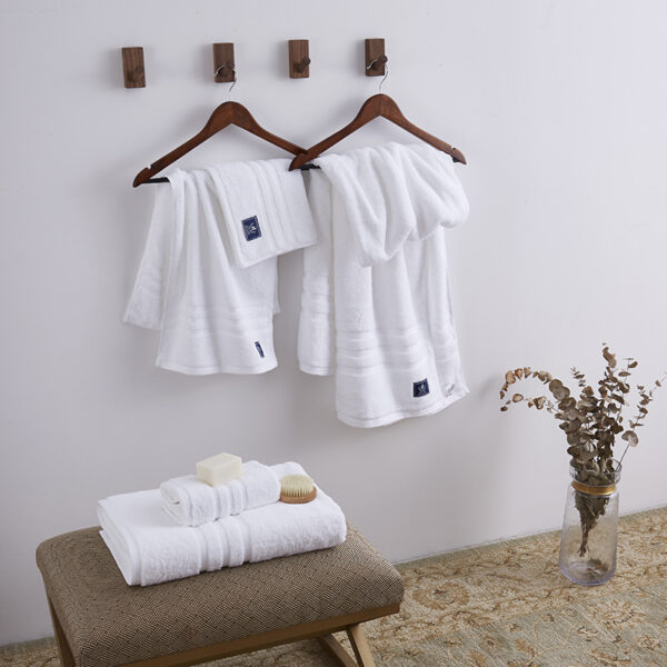 Star Hotel 16s Spiral Satin Towel - Image 3