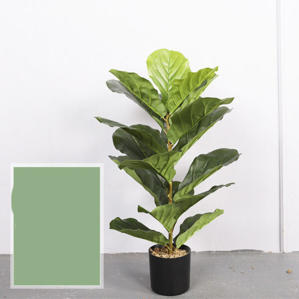 Large Simulation Of Green Plants Potted Indoor Decorative Ornaments - Image 5