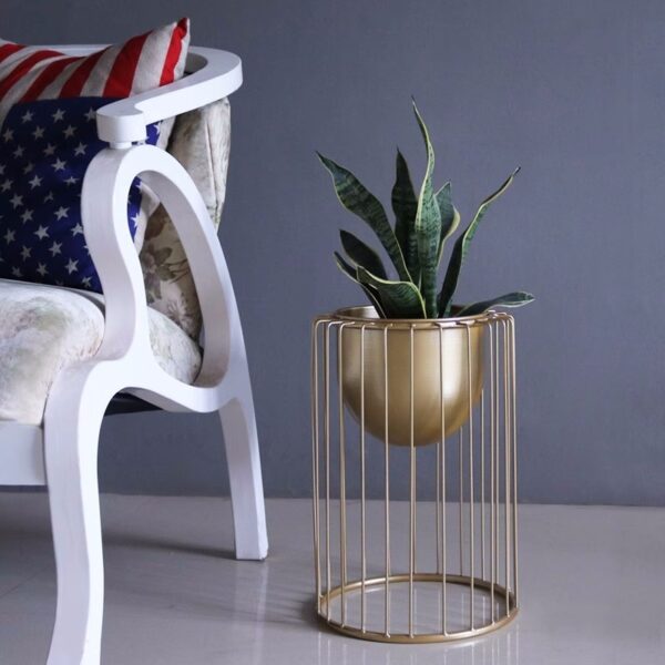 Indoor Green Plant Flower Pot Rack Minimalist - Image 3