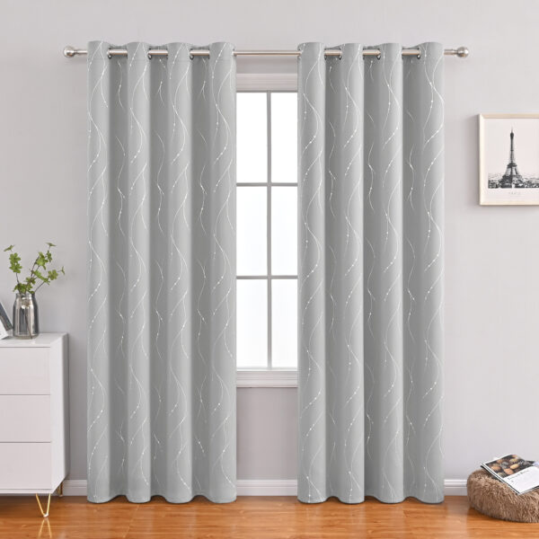 Modern Minimalist Furnishings Decorative Blackout Curtains - Image 9