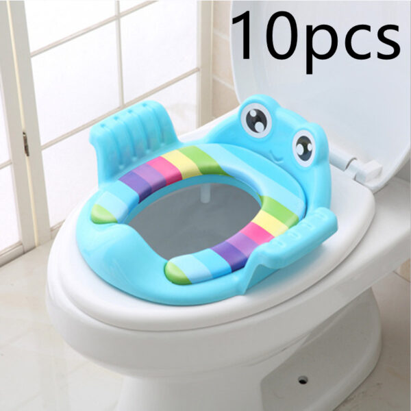 Baby & Toddler Toilet Training Seat – Non-Slip Soft Potty Seat for Children - Image 3
