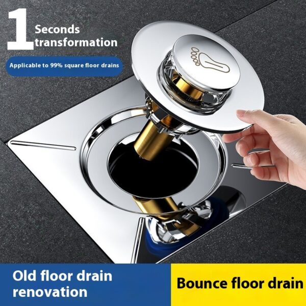 Bathroom Deodorant Floor Drain Core Universal Sealing Cover - Image 3
