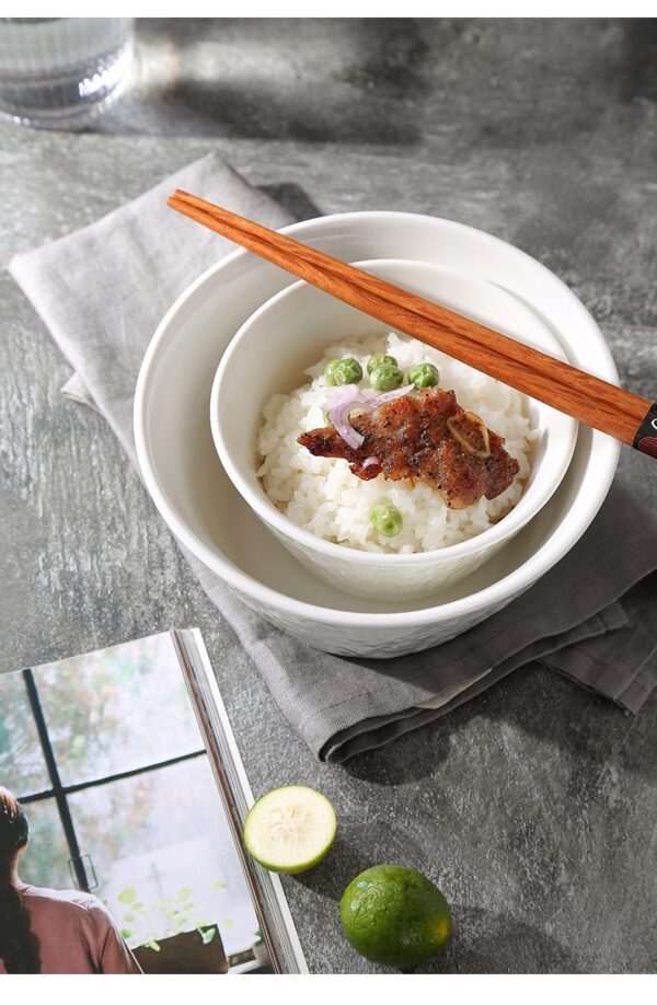 Ceramic Thickened Hotel Restaurant Bowl - Image 5